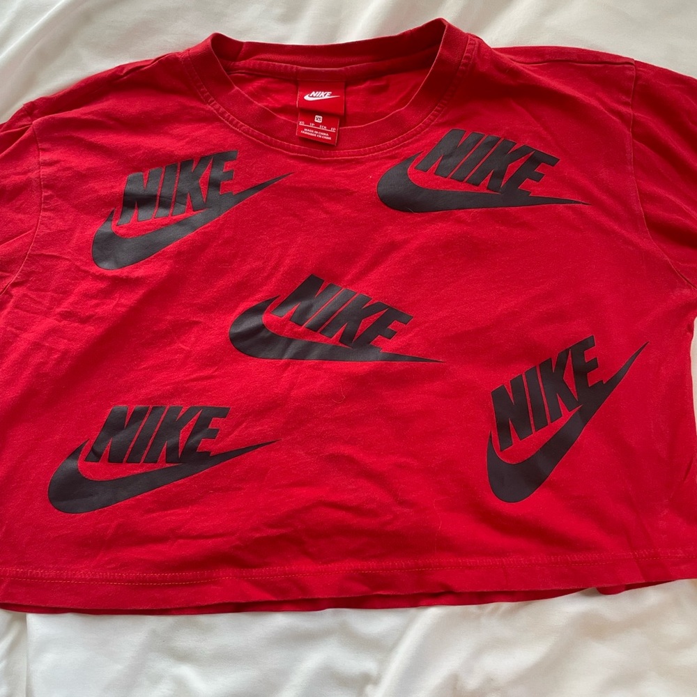 Nike Over Branded Crop Top